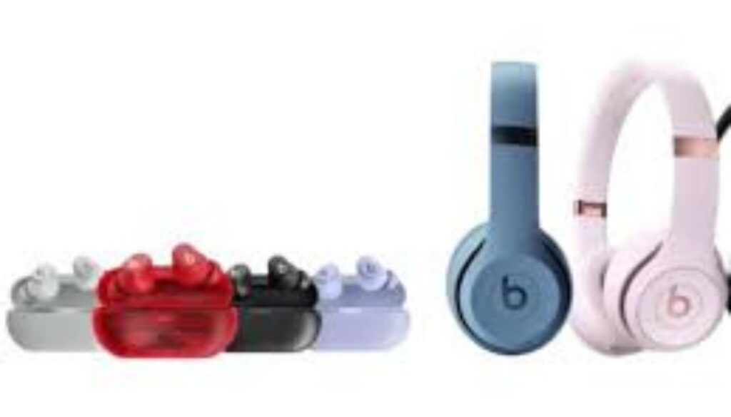 Beats Solo 4 wireless headphones or Solo Buds earbuds