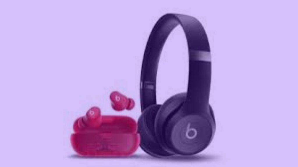 Beats Solo 4 wireless headphones or Solo Buds earbuds